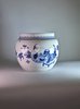 AA37 Chinese blue and white food vessel of bulbous form Kangxi(1662-1722)