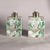 W663 Pair of Chinese famille verte tea caddies, Kangxi (1662-1722)