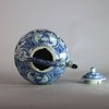 AA11 Chinese blue and white Kraak wine pot and cover, Wanli (1573-1619)