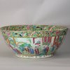 AA12 Massive Canton famille rose bowl Daoguang(1821-1850)