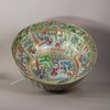 AA12 Massive Canton famille rose bowl Daoguang(1821-1850)