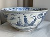 AA8 Large Ming Dynasty blue and white bowl(1368-1644)