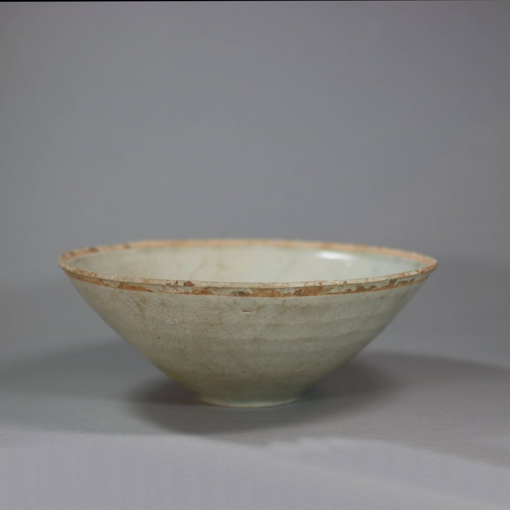 CW1 Qingbai conical bowl, Song dynasty (960-1279)