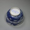 F362A Very rare Chinese export blue and white teabowl, c.1770