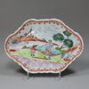 G869 Famille-rose hexagonal spoon tray, Qianlong (1736-1795)