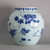 GG15 ChineseTransitional blue and white vase