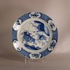 W898 Chinese blue and white plate, Kangxi (1662-1722)