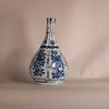 W906 Chinese kraak bottle vase, Wanli (1573-1619)