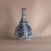 W906 Chinese kraak bottle vase, Wanli (1573-1619)