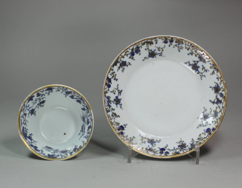 L563 Teabowl and saucer, Qianlong (1736-95)