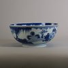 MW140 Blue and white bowl, Kangxi (1662-1722)