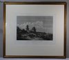 N145 Engraving of the 'View of the Great Wall of China