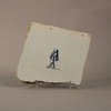 N218 Dutch Delft blue and white tile, 18th century