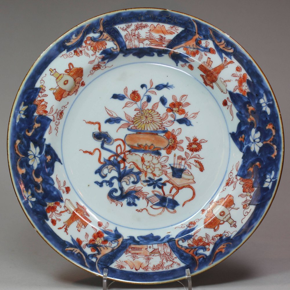 N359 Imari plate, Qianlong (1736-95)