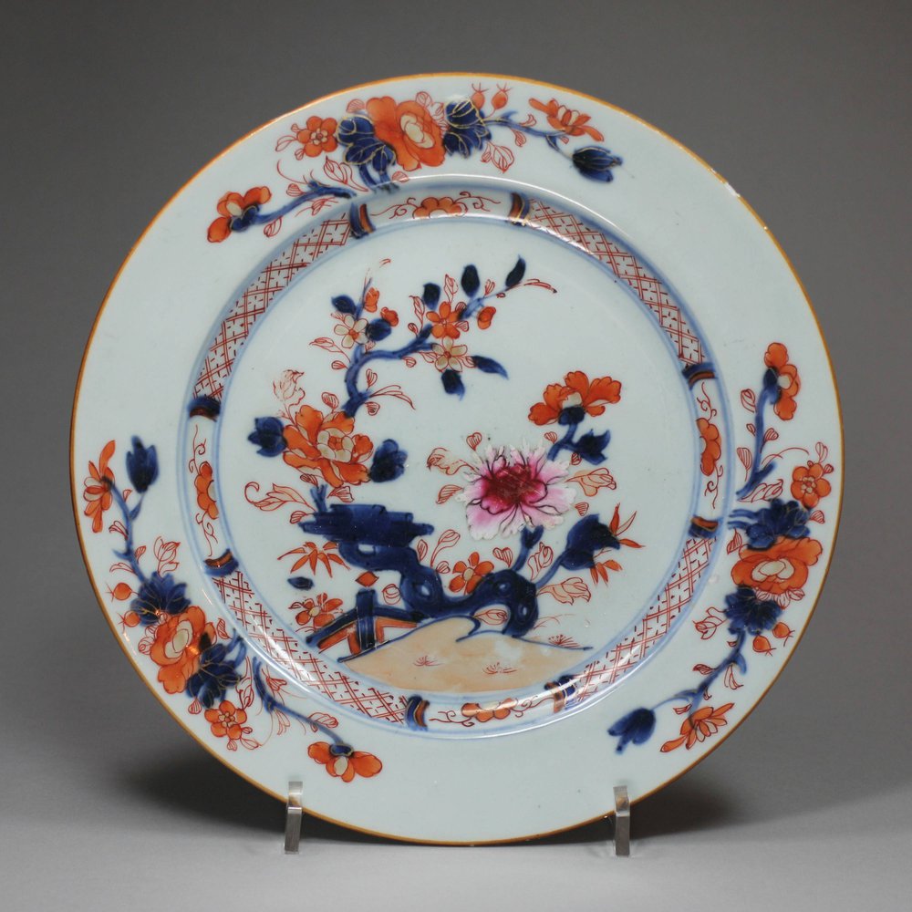 N49 Imari plate, Qianlong (1736-1795)