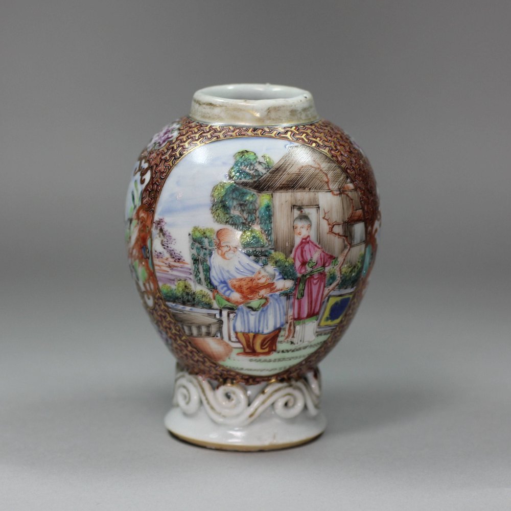 N799 Mandarin tea caddy, Qianlong (1736-95)