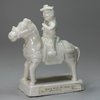 N892 Blanc-de-chine small equestrian figure early Kangxi (1662-1722)