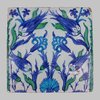 P483 Large Iznik tile , 17th century, decorated with       SOLD