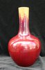 P495 Sang-de-boeuf glazed vase