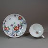 PW3 Meissen lobed teabowl and saucer, circa 1745