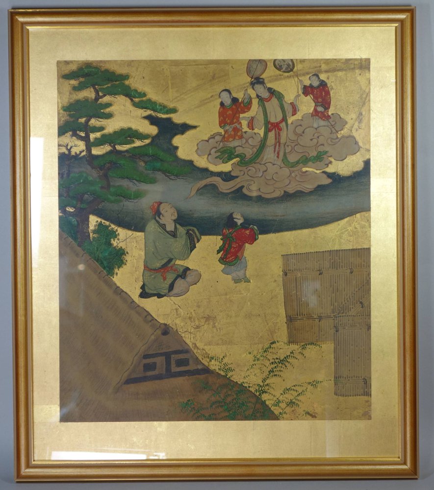 Q707E Japanese painting 17th century, Kano school