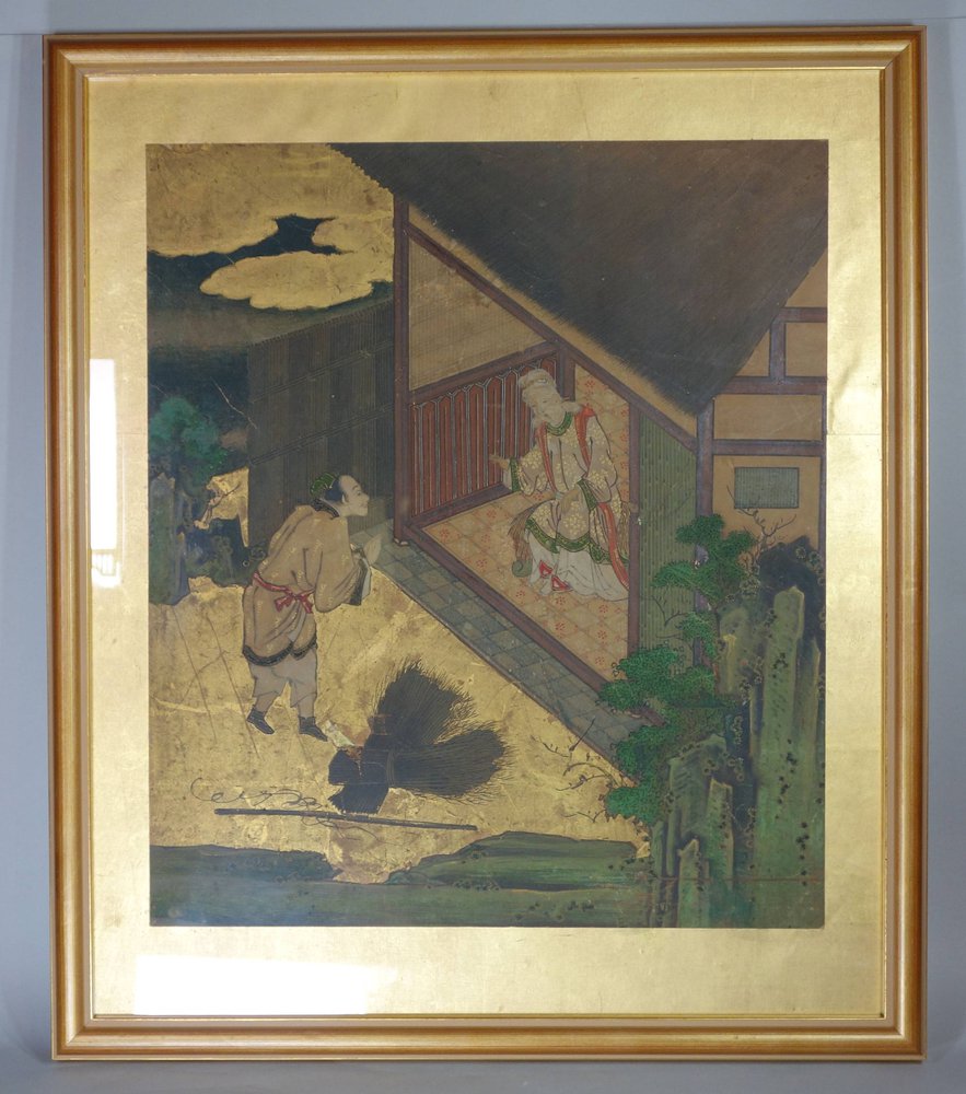 Q707K Japanese painting 17th century, Kano school
