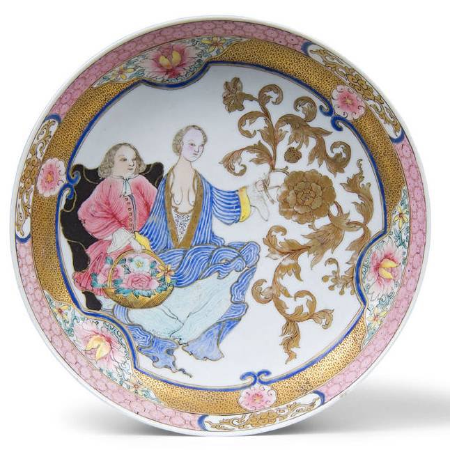 Q900 Famille rose dish, Yongzheng (1723-35)