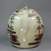 R140 English creamware teapot, 18th century