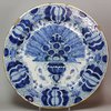 R378 Dutch Delft blue and white charger