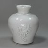 R657 Blanc-de-chine squat jar, 17th century