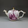 U106 Meissen teapot and cover, c. 1740