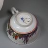 U107 Meissen teacup and saucer, c. 1740