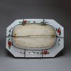 U179A Famille verte piecrust platter, Kangxi (1662-1722)