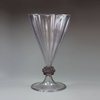 U197 A facon de Venise glass goblet, 17th century