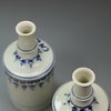 U20 Pair of Wedgwood creamware condiment bottles, 18th century