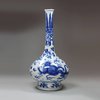 U28 Blue and white bottle vase, Kangxi (1662-1722)