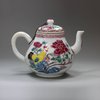 U330 Famille rose teapot and cover, Qianlong (1736-95)