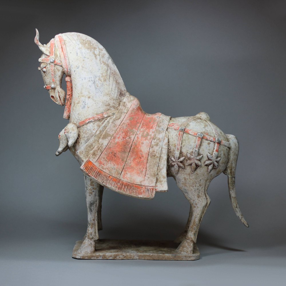 U339 Pottery figure of a horse, Wei dynasty (386-534)    SOLD