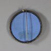 U410 Circular Wedgwood blue jasper portrait medallion