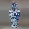 U476 Large Chinese blue and white vase, Kangxi (1662-1722)