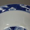 U483 Blue and white dragon bowl, Kangxi (1662-1722)