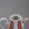 U535 Meissen silver-mounted octagonal coffee pot and cover
