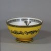 MU596 Wedgwood yellow ground bowl