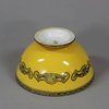 MU596 Wedgwood yellow ground bowl