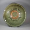 U677 Lobed celadon charger, Ming dynasty  (1368-1626)