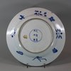 U707 Blue and white dish, Kangxi (1662-1722)