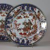 U818 Pair of Chinese verte-imari ‘Governor Duff’ plates