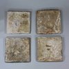 U831 Set of four Dutch Delft polychrome tiles, circa 1600-1630
