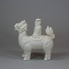 U995 Blanc de chine equestrian figure group, Kangxi (1662-1722)