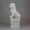 U996 Blanc de chine dog of Fo, 18th century
